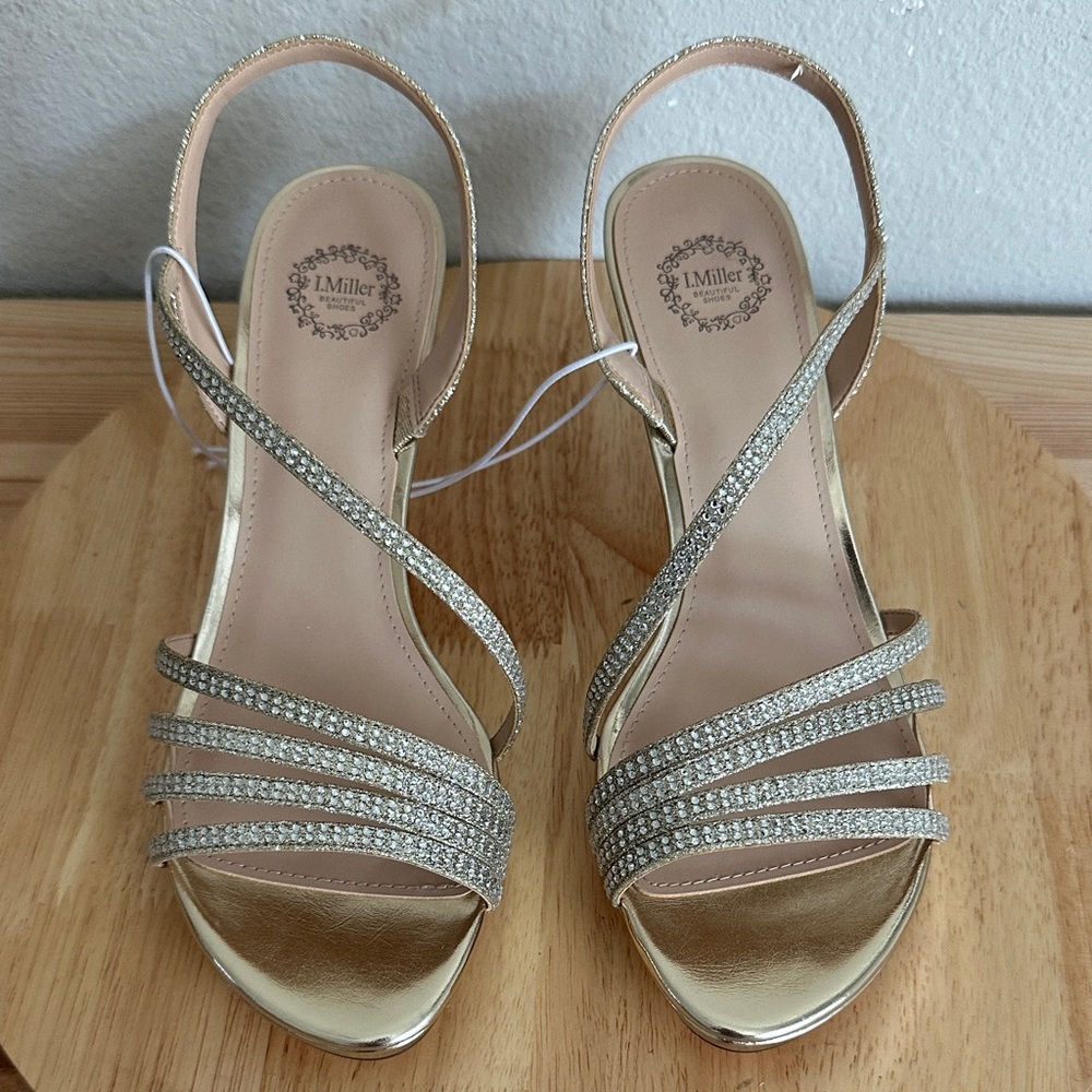 I. Miller Womens Nalda Heeled Sandals new 9M